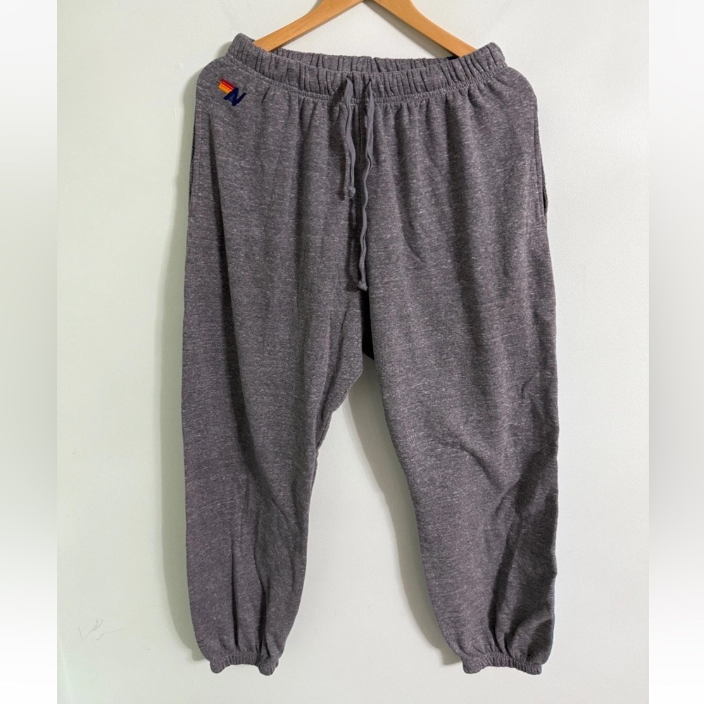 Aviator Nation 5 Stripe Sweatpants Size Large